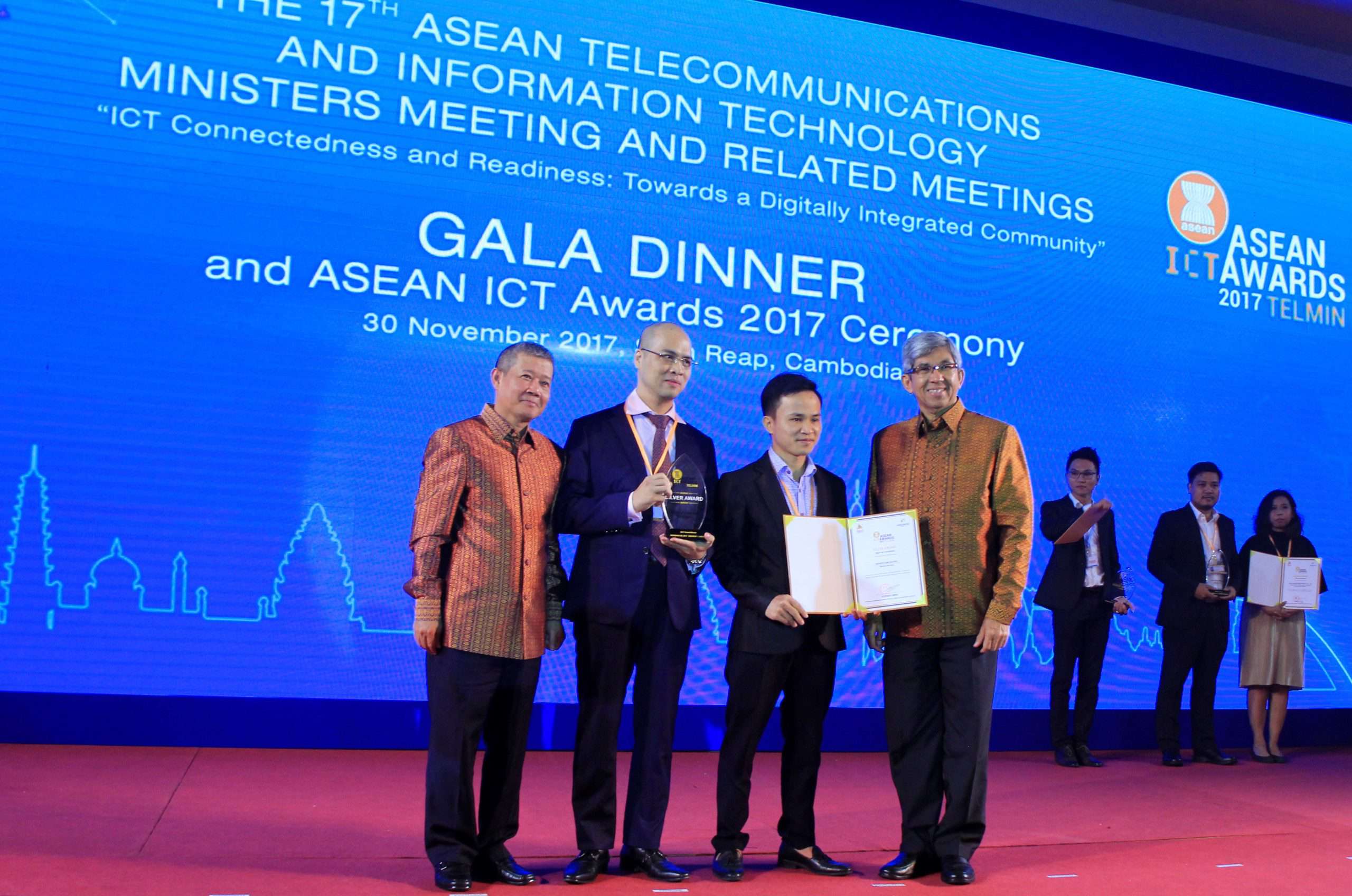 Smartcom nhận giải thưởng Công nghệ ASEAN - AICTA2017